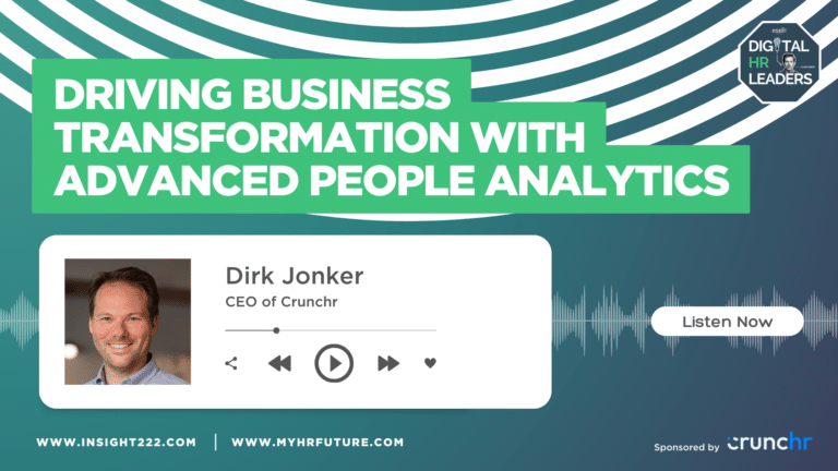 Digital HR Leaders Sponsored Podcast Banner Dirk Jonker